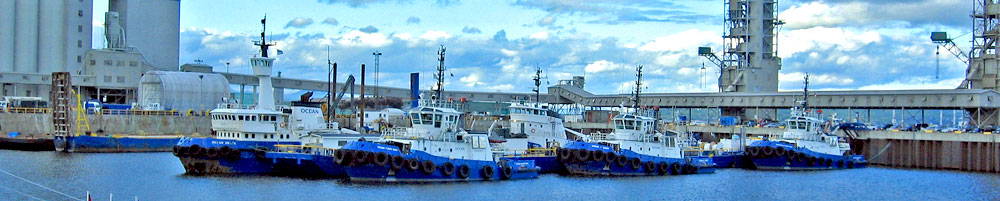 Groupe Ocean dock in Quebc City
